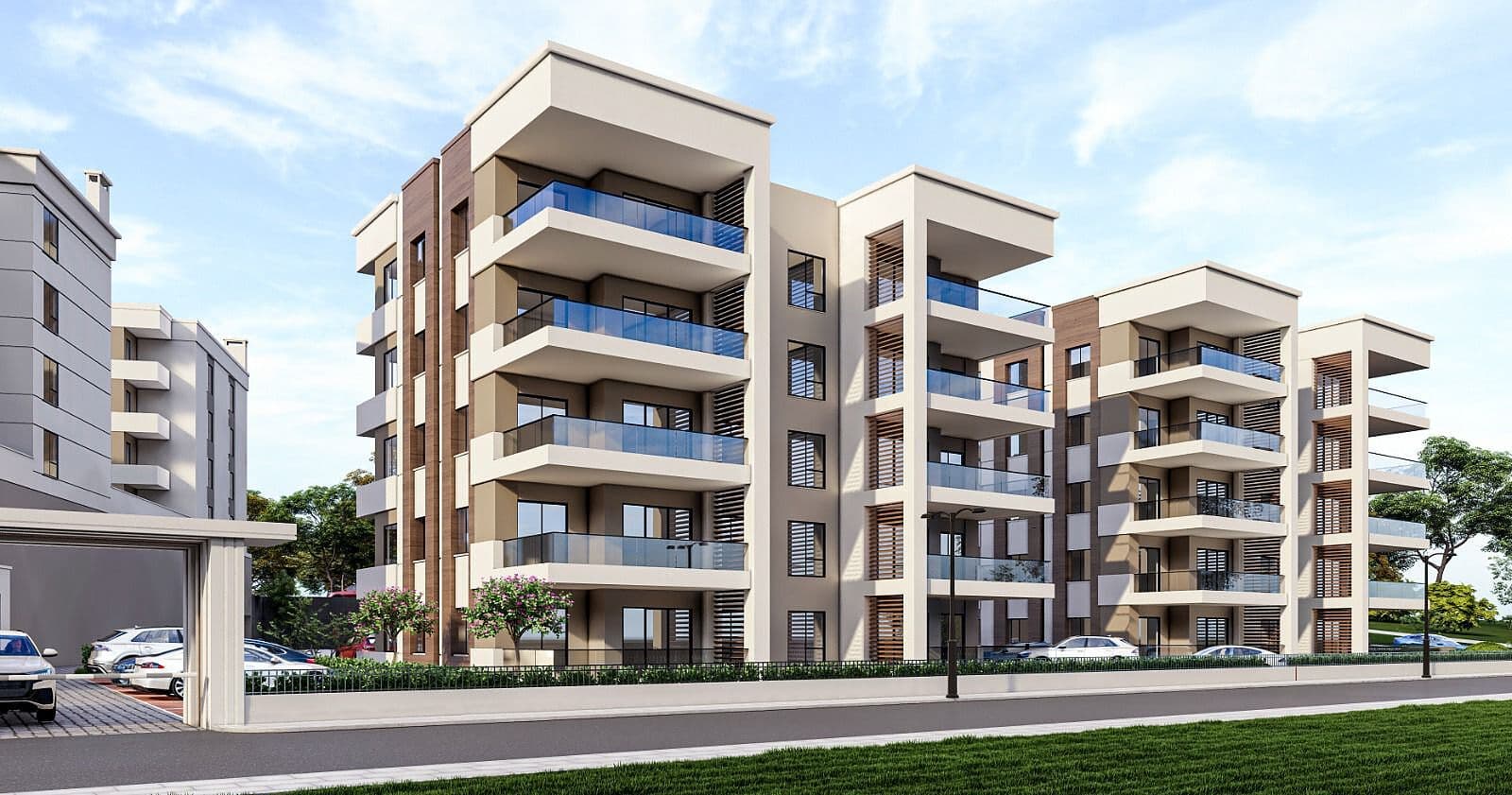 شقق مطلة على البحر قريبة من المدارس في طرابزون أورتاهيزار