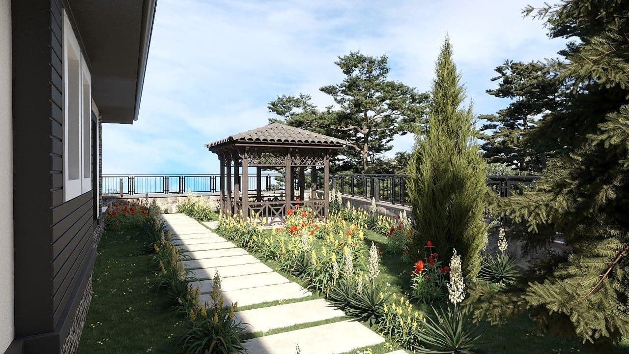 Arsin Cudibey'de Konforlu Yaşam Sunan Site İçi Villalar